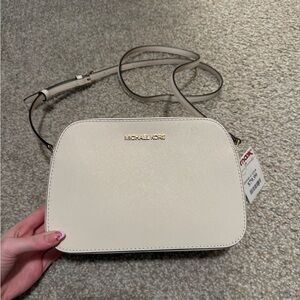 Michael Kors Ivory Crossbody Bag